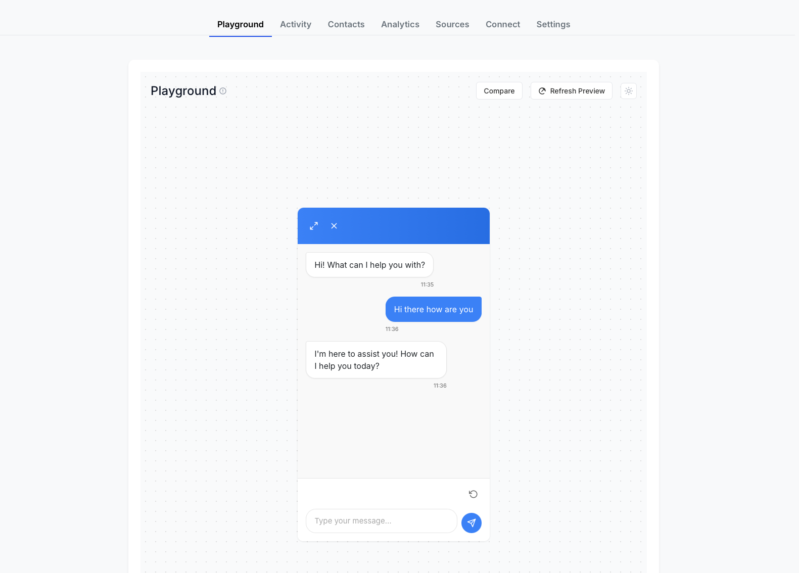 ULTEH Testing Interface